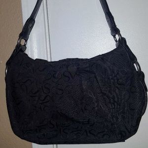 Simply Vera Black Shoulder Bag